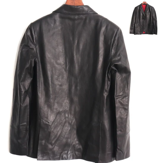 Куртка-бомбер из натуральной кожи Короткий пиджак из искусственной замши на заказ